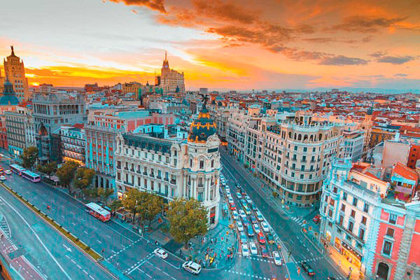 Многие дома в Мадриде – настоящие шедевры архитектуры