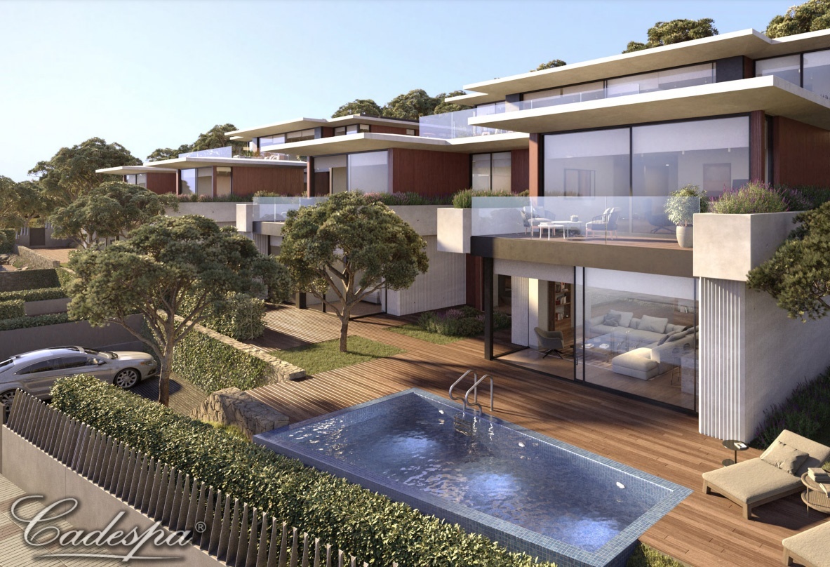 Новая квартира с видом на море в элитном комплексе в Плайя де Аро