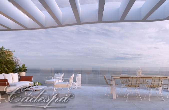Пентхаус с фантастическим видом на море в новом комплексе. 